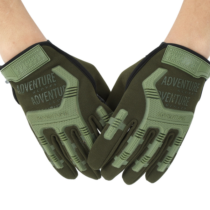 Outdoor Protective Gear Camouflage Full Finger Gloves