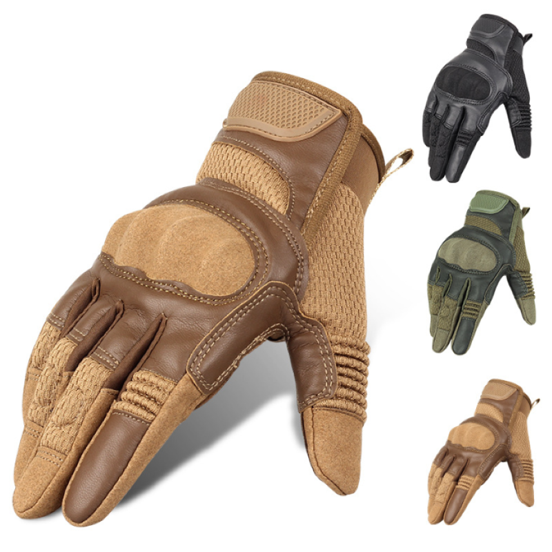 Outdoor Full Finger Gloves Motorcycle And Biker Protective Gear Riding