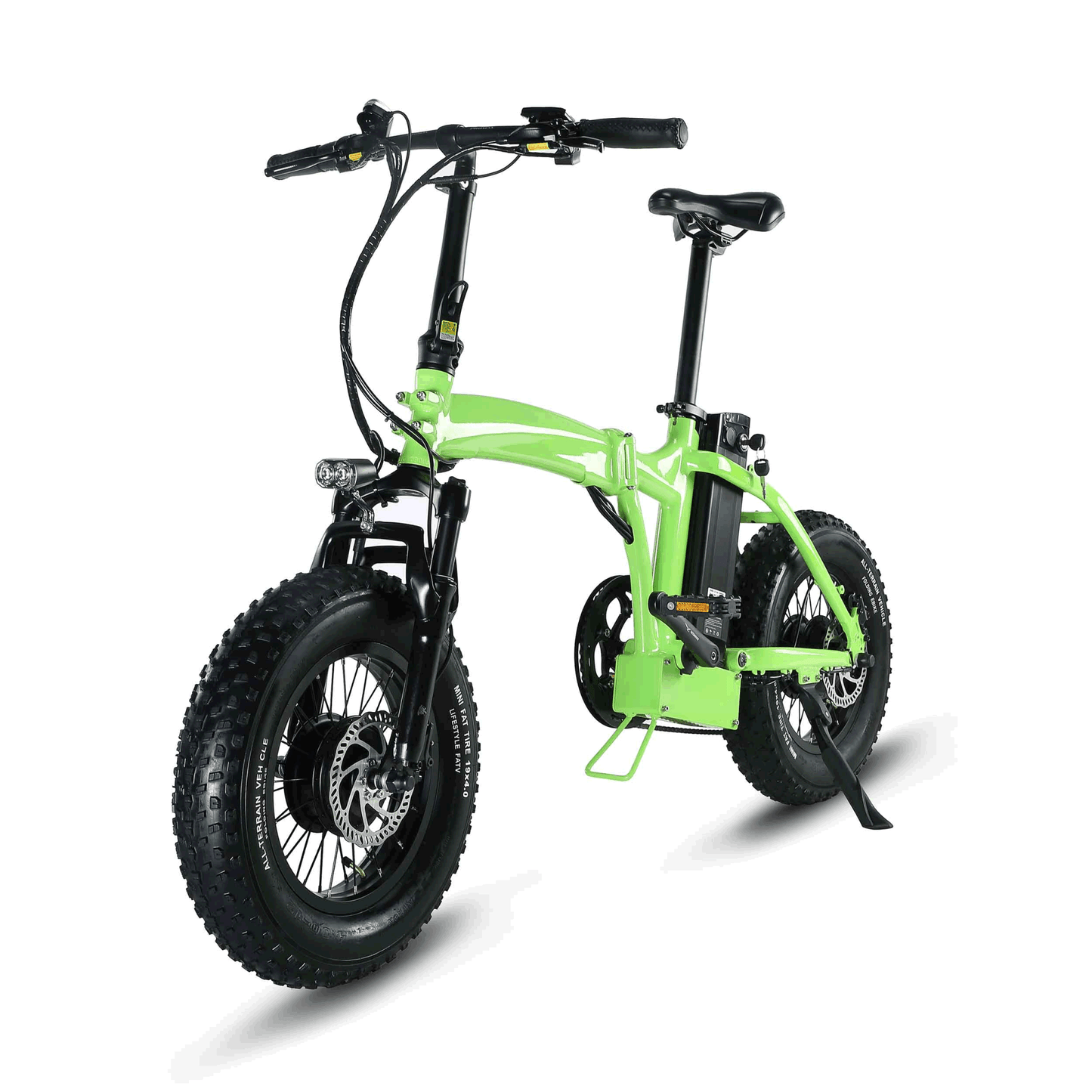 Dual-Drive Fat Tire E-bike Pro