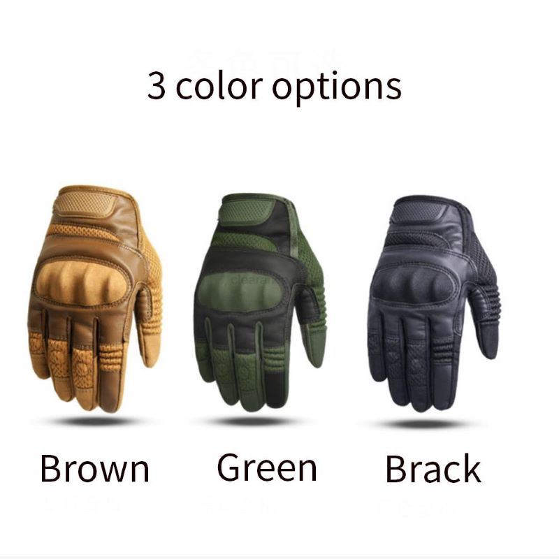 Outdoor Full Finger Gloves Motorcycle And Biker Protective Gear Riding